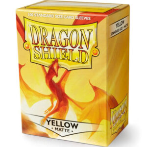 Dragon Shield: Matte Yellow (100)