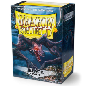 Dragon Shield: Matte Black (100 tk)