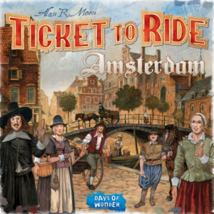 Lauamäng Ticket to Ride: Amsterdam