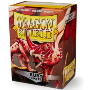 Dragon Shield: Matte Ruby (100 tk)