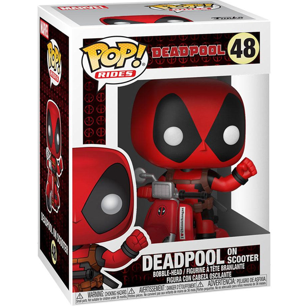 Funko POP! Deadpool - Deadpool on Scooter Vinyl Figure 10 cm