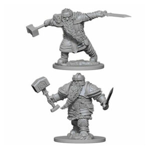 D&D Nolzur's Marvelous Miniatures - Dwarf Male Fighter (S)