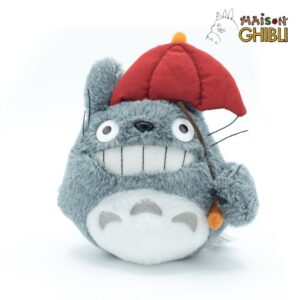 Pehme mänguasi My Neighbor Totoro - Totoro Red Umbrella 15 cm