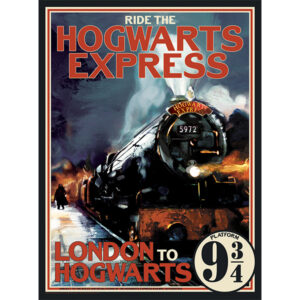 Pusle Harry Potter - Hogwarts Express 69 x 51 cm (1000 tk)