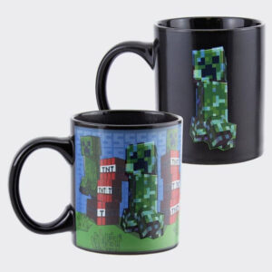 Värvimuutev kruus Minecraft - Creeper (300 ml)