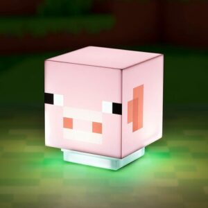 LED lamp Minecraft - Pig with Sound 11 cm