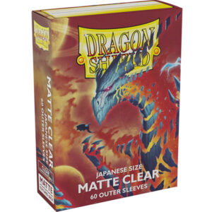 Dragon Shield: Japanese Size Matte Clear Outer Sleeves (60)