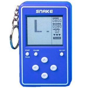 Snake Mini Retro Handheld Video Game Keychain