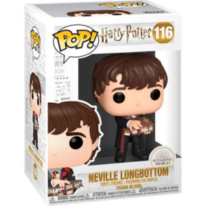 Funko POP! Harry Potter - Neville w/ Monster Book Vinyl Figure 10 cm