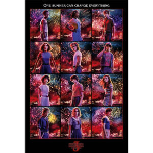 Plakat Stranger Things - Character Montage S3 61 x 91 cm