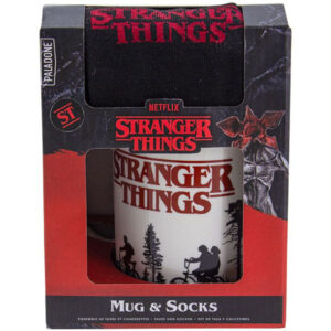 Kinkekomplekt Stranger Things - Logo Mug and Socks