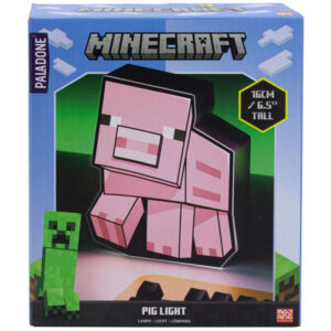 Lamp Minecraft - Pig 16 cm