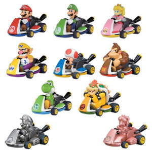 Mario Kart: Pull-Back Car Blind Bag 6 cm