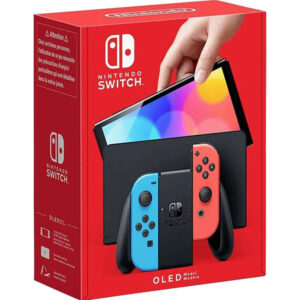 Nintendo Switch OLED: Neon Blue & Red