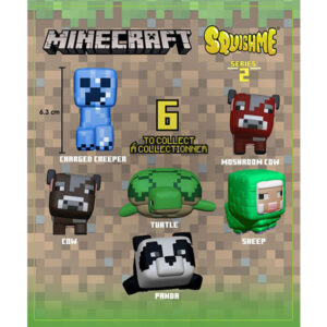 Minecraft: Squishme Anti-Stress Figure - Series 2 Blind Bag 6 cm