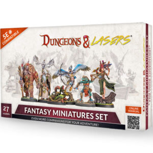 Dungeons & Lasers: Fantasy Miniatures Set (27)