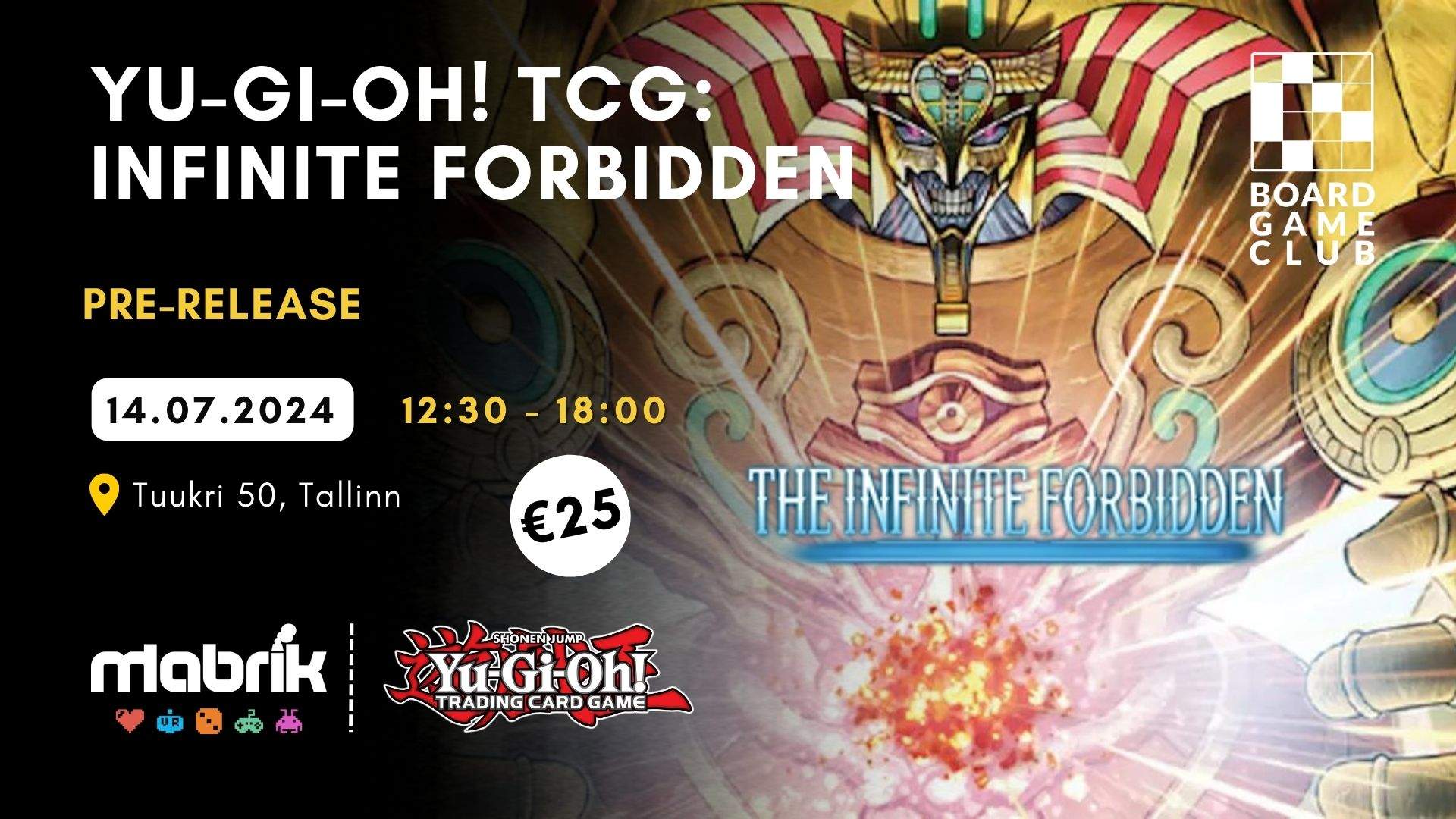 Events - 14.07.2024 - Yu-Gi-Oh! TCG: The Infinite Forbidden Pre-Release