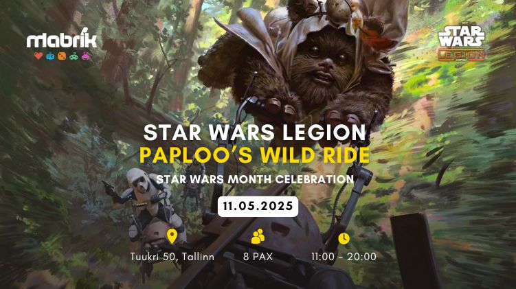 Events - 26,04,2025 - Star Wars: Legion - Paploo's Wild Ride